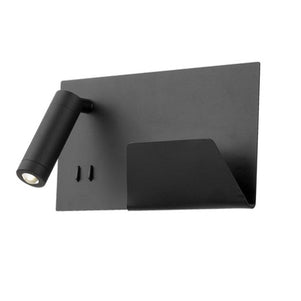 DORCHESTER luminaire mural noir WS16811L-BK