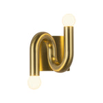 SADIE luminaire mural 5 1/2"H Noir ou doré WV420206