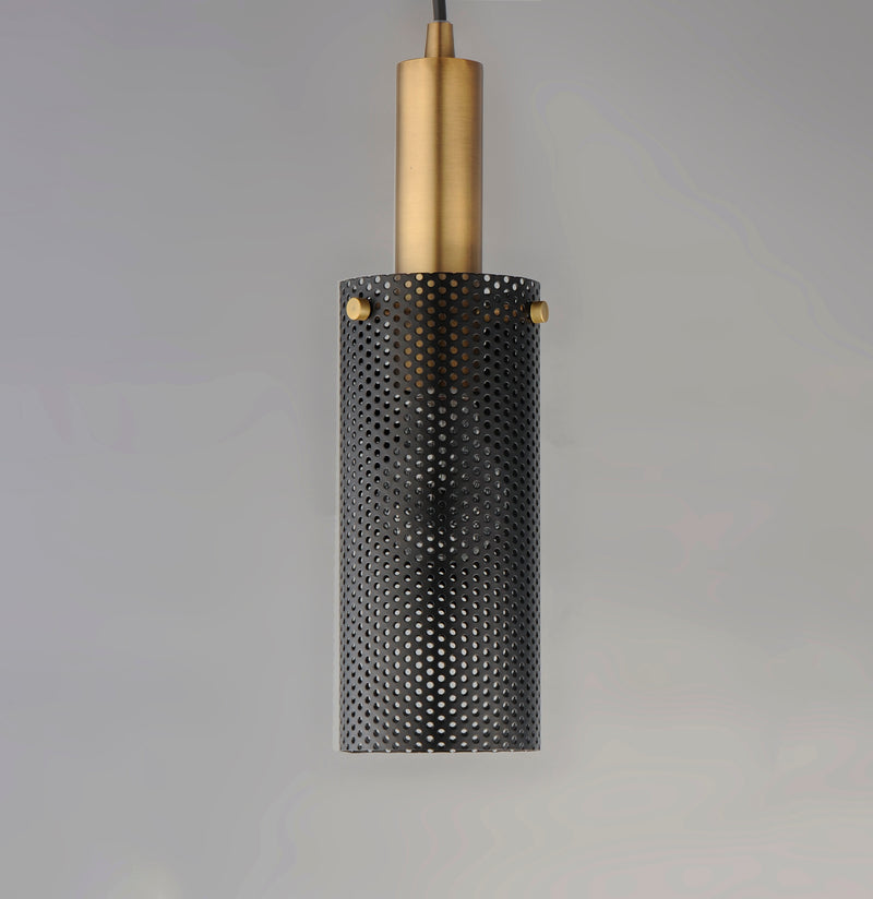 PERF luminaire suspendu noir et doré 10081BKSBR | Luminaire Plus.ca