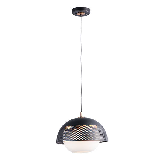 PERF luminaire suspendu noir et doré 10082WTBKSBR | Luminaire Plus.ca