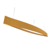 CANOE luminaire suspendu en bois du Brésil 1279LED