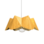 PHYSALIS luminaire suspendu en bois du Brésil 1283