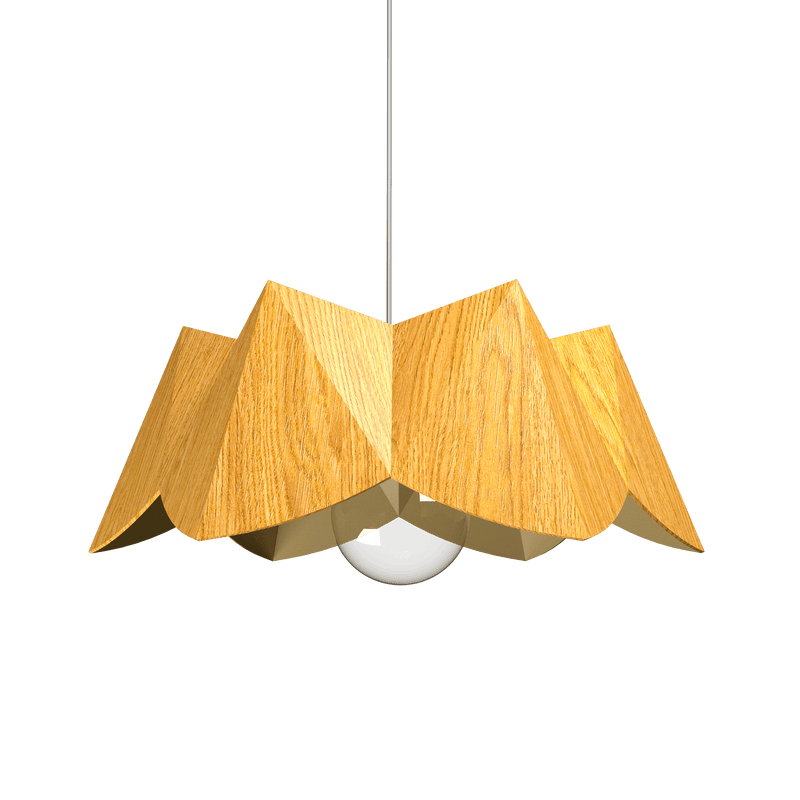 PHYSALIS luminaire suspendu en bois du Brésil 1283 | Luminaire Plus.ca