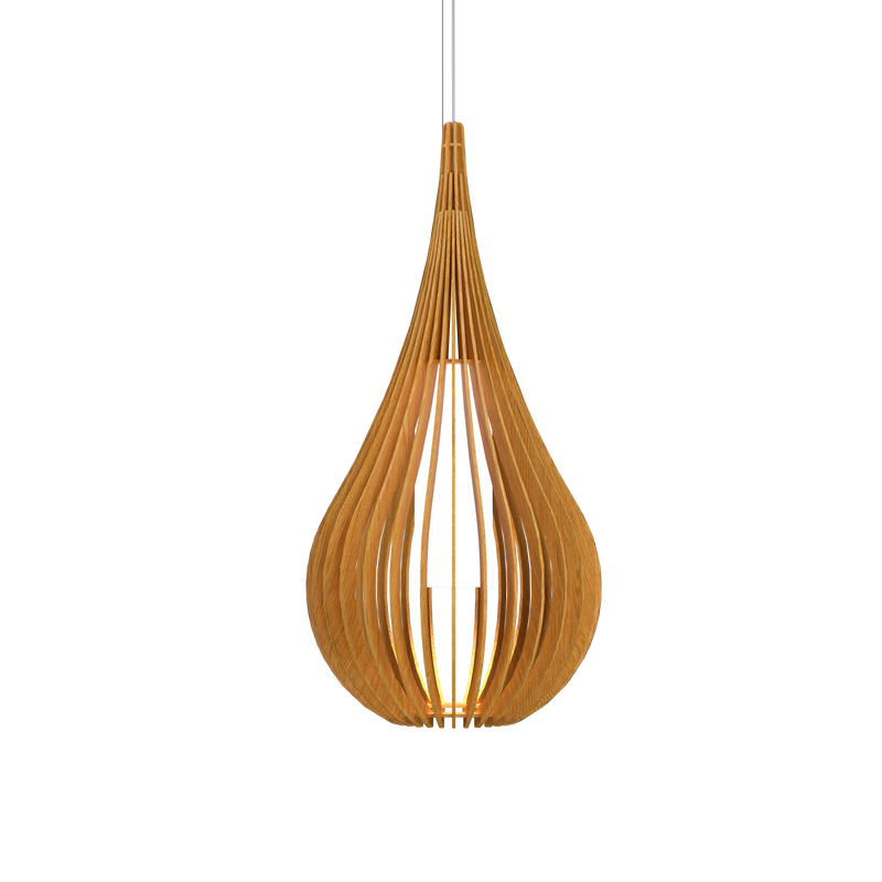 CAPPADOCCIA luminaire suspendu en bois du Brésil 1310