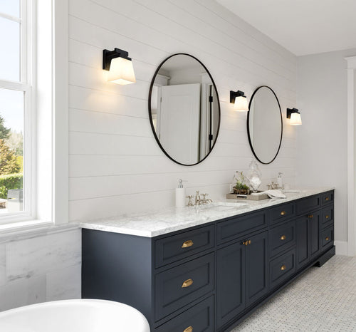 ASTOR luminaire mural noir 1937-1S-MB | Luminaire Plus.ca