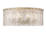 GLACIER luminaire plafonnier noir ou doré IL107I / IL107J | Luminaire Plus.ca