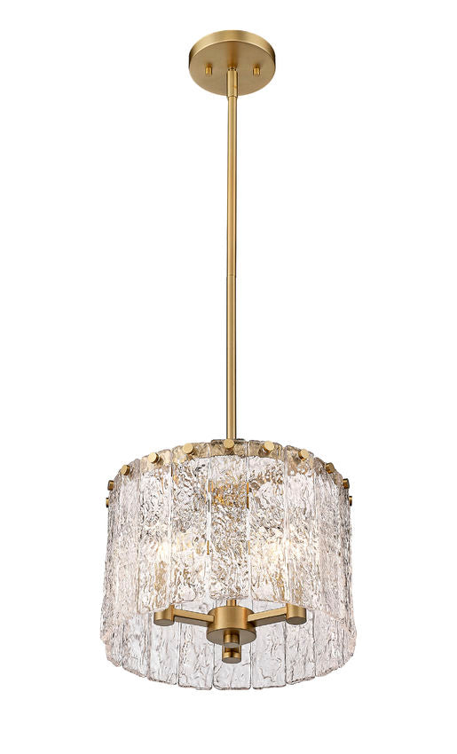 GLACIER luminaire suspendu noir ou doré IL-107K / IL107L | Luminaire Plus.ca