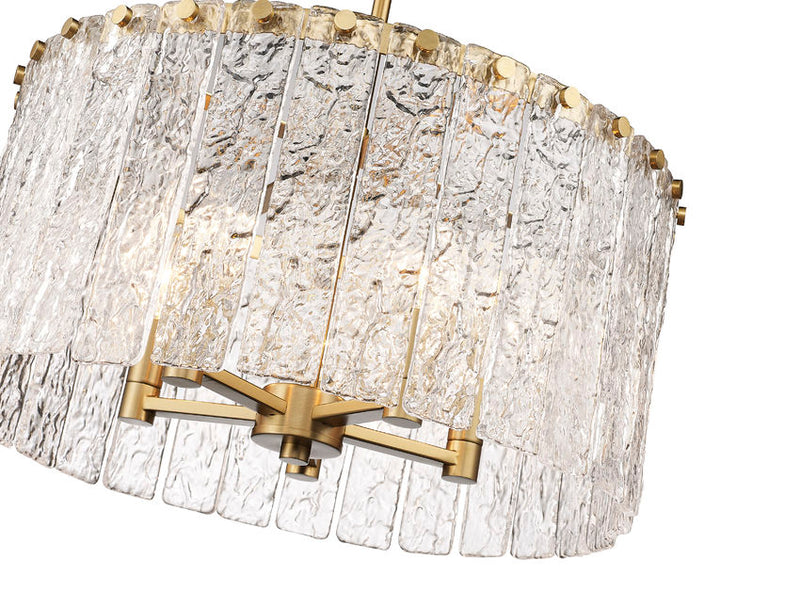 GLACIER luminaire suspendu noir ou doré IL-107M / IL-107N | Luminaire Plus.ca