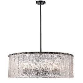 GLACIER luminaire suspendu noir ou doré IL-107Q / IL-107R | Luminaire Plus.ca