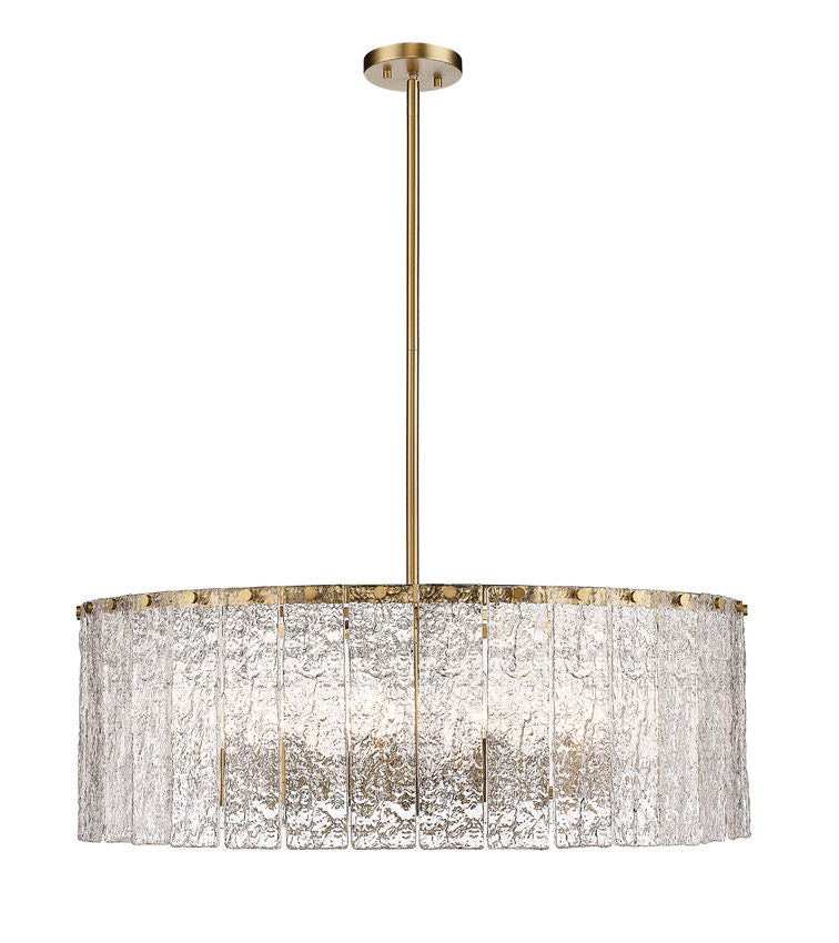 GLACIER luminaire suspendu noir ou doré IL-107Q / IL-107R | Luminaire Plus.ca