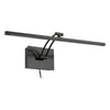Eglo Doreen 2 luminaire mural 24" DEL noire pour tableau 202074A
