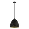 SAFI luminaire suspendu noir et doré 202079A | Luminaire Plus.ca