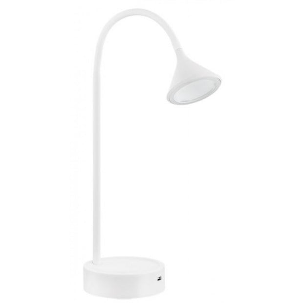 ORMOND lampe de table blanc 202277A | Luminaire Plus.ca