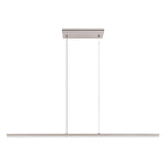 PELLARO luminaire suspendu nickel brossé 204091A