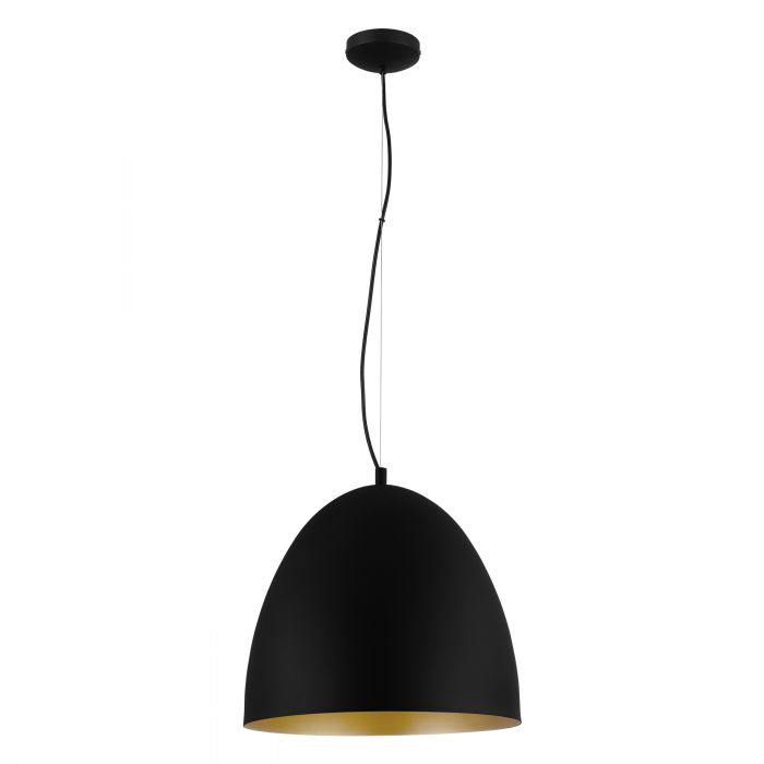 SARABIA luminaire suspendu noir et doré 204316A