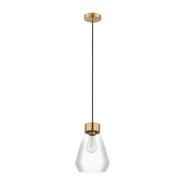 MONTEY luminaire suspendu doré 205324A | Luminaire Plus.ca