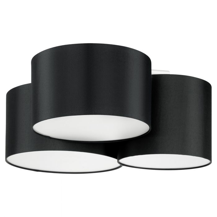 PASTORE II luminaire plafonnier noir 205186A | Luminaire Plus.ca
