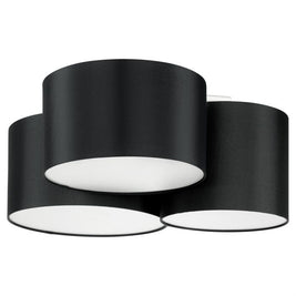 PASTORE II luminaire plafonnier noir 205186A | Luminaire Plus.ca