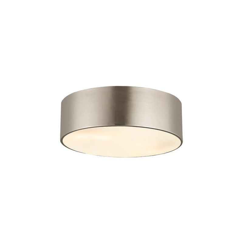 HARLEY luminaire plafonnier nickel brossé 2302F3-BRZ | Luminaire Plus.ca