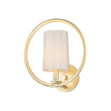 MERIDIAN luminaire mural doré 25291OFNAB | Luminaire Plus.ca