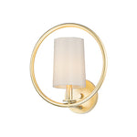 MERIDIAN luminaire mural doré 25291OFNAB | Luminaire Plus.ca
