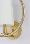 MERIDIAN luminaire mural doré 25291OFNAB | Luminaire Plus.ca