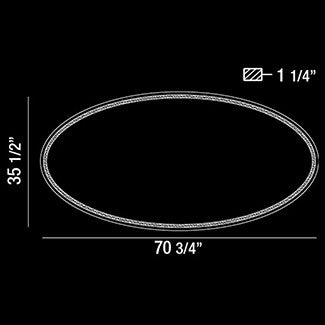 MIROIR lumineux del intégré 29106-011 | Luminaire Plus.ca