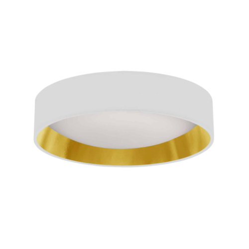 Luminaire plafonnier blanc et doré CFLD-1522-692 | Luminaire Plus.ca