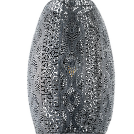 RIYADH luminaire suspendu noir travaillé 43391A | Luminaire Plus.ca