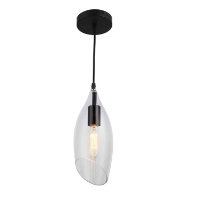 ABBA luminaire suspendu noir ABB-61P-CL | Luminaire Plus.ca