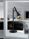 CORTADERAS lampe de table noir et doré 97805A | Luminaire Plus.ca