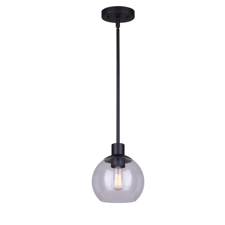 LANDRY luminaire suspendu noir IPL560B01BK