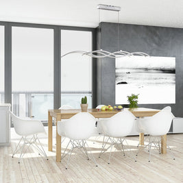 SLY luminaire suspendu nickel brossé 30042-018 | Luminaire Plus.ca