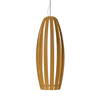 BARREL luminaire suspendu en bois du Brésil 305 | Luminaire Plus.ca