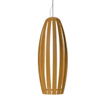 BARREL luminaire suspendu en bois du Brésil 305 | Luminaire Plus.ca