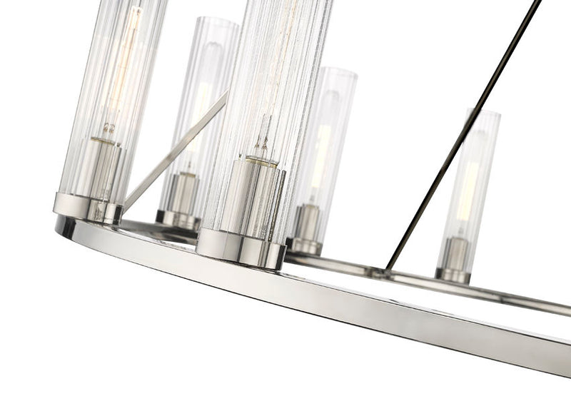 BEAU luminaire suspendu chrome 3031-15PN | Luminaire Plus.ca