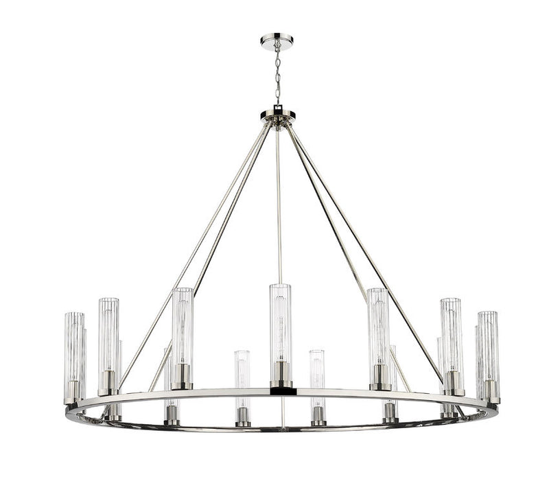BEAU luminaire suspendu chrome 3031-15PN | Luminaire Plus.ca