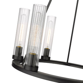 BEAU luminaire suspendu bronze 3031-6BRZ | Luminaire Plus.ca