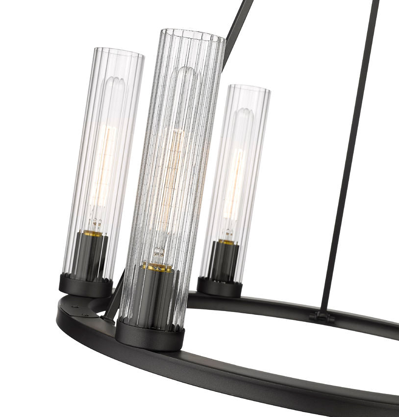 BEAU luminaire suspendu bronze 3031-6BRZ | Luminaire Plus.ca