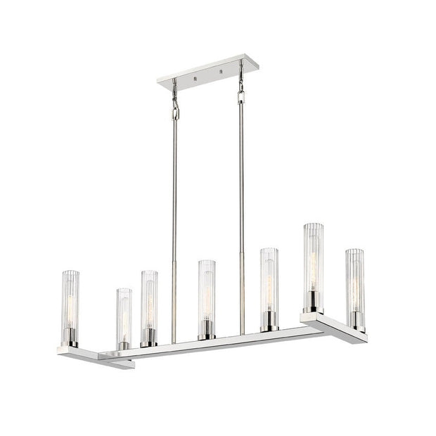 BEAU luminaire suspendu chrome 3031-7L-PN | Luminaire Plus.ca