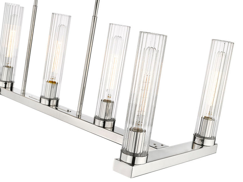 BEAU luminaire suspendu chrome 3031-7L-PN | Luminaire Plus.ca