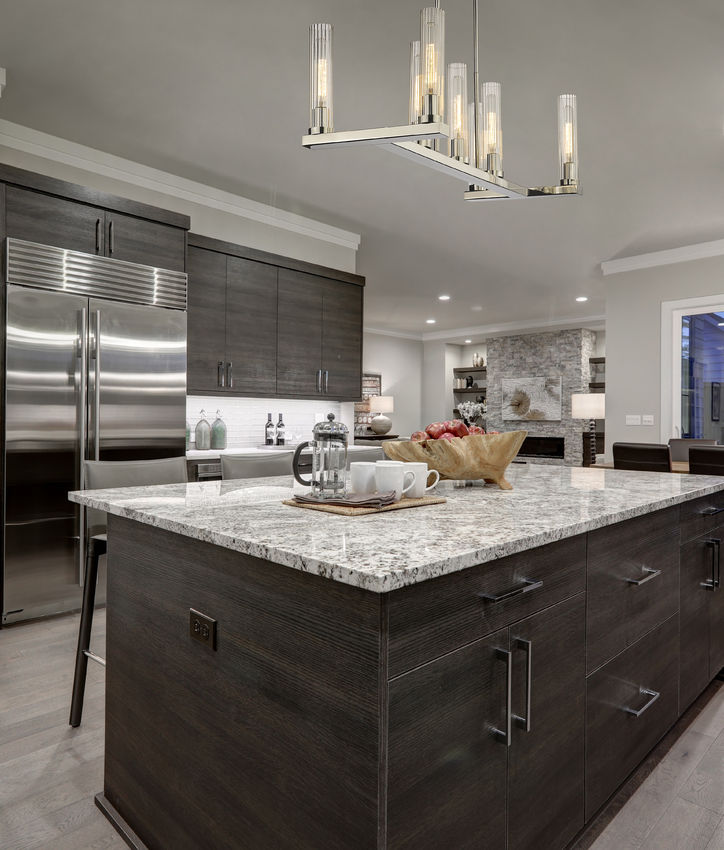 BEAU luminaire suspendu chrome 3031-7L-PN | Luminaire Plus.ca