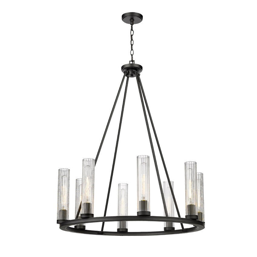 BEAU luminaire suspendu bronze 3031-8BRZ | Luminaire Plus.ca