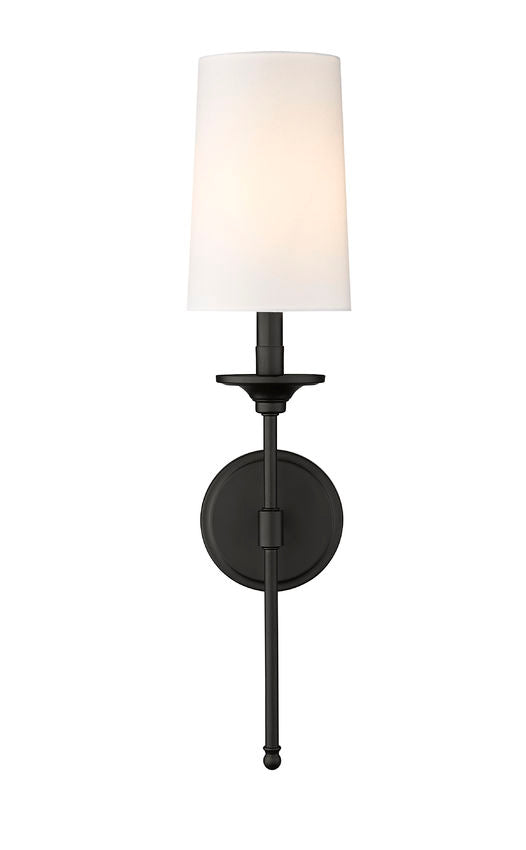 EMILY luminaire mural noir 3033-1S-MB | Luminaire Plus.ca