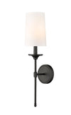 EMILY luminaire mural noir 3033-1S-MB | Luminaire Plus.ca