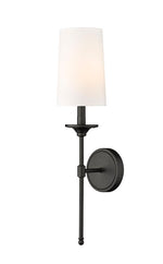 EMILY luminaire mural noir 3033-1S-MB | Luminaire Plus.ca