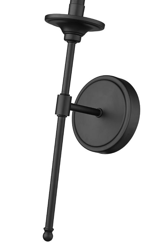 EMILY luminaire mural noir 3033-1S-MB | Luminaire Plus.ca
