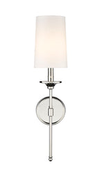 EMILY luminaire mural chrome 3033-1S-PN | Luminaire Plus.ca