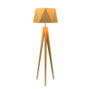 TRIPOD FACETED lampe en bois du Brésil 3034 | Luminaire Plus.ca