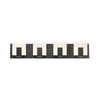 Eurofase Canmore luminaire mural quadruple del integré noir 34144-0024
